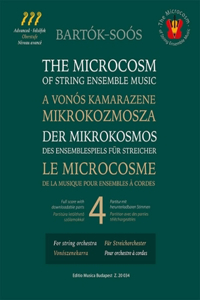 Microcosm of String Ensemble 4 - Three Violins and Cello Score and Parts