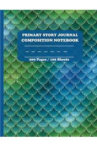 Primary Story Journal Composition Notebook