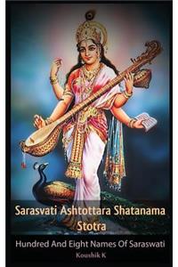 Sarasvati Ashtottara Shatanama Stotra