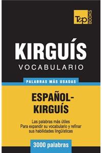 Vocabulario Español-Kirguís - 3000 palabras más usadas