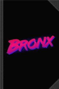 Retro Bronx NY Journal Notebook