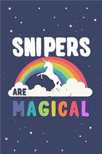 Snipers Are Magical Journal Notebook