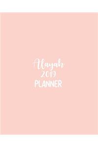 Alayah 2019 Planner