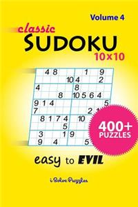 Classic SuDoKu 10x10 Easy to Evil