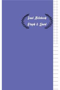 Dual Notebook Graph & Lined