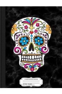 Day of the Dead Sugar Skull Composition Notebook