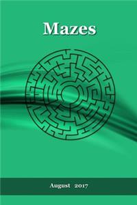 Mazes: August 2017