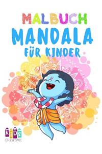 Mandala Malbuch für Kinder 3-5 Jahre alt Einfache Mandalas