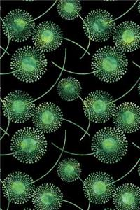 Journal Notebook Watercolor Dandelions Pattern 3