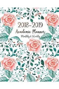 2018 2019 Academic Planner Monthly Weekly