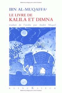 Le Livre de Kalila Et Dimna
