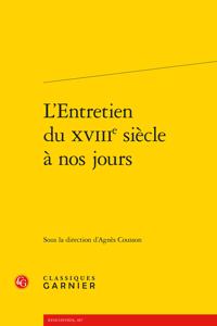 L'Entretien Du Xviiie Siecle a Nos Jours