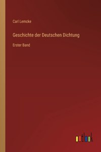 Geschichte der Deutschen Dichtung