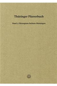 Thuringer Pfarrerbuch