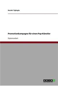 Promotionkampagne FÃ¼r Einen Pop-KÃ¼nstler