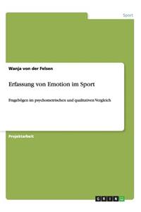 Erfassung von Emotion im Sport