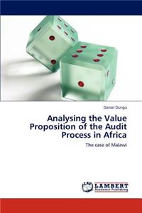 Analysing the Value Proposition of the Audit Process in Africa