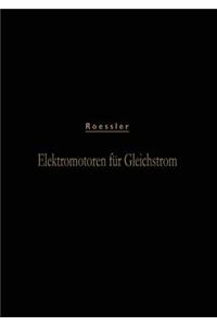 Elektromotoren Für Gleichstrom