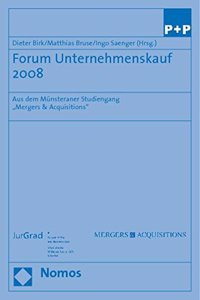 Forum Unternehmenskauf 2008