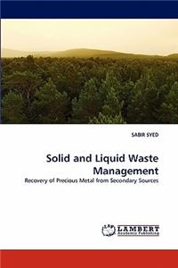 Solid and Liquid Waste Management