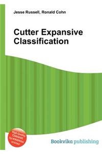 Cutter Expansive Classification