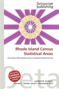 Rhode Island Census Statistical Areas