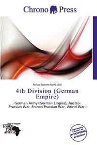 4th Division (German Empire)