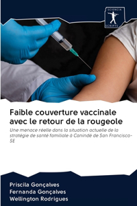 Faible couverture vaccinale avec le retour de la rougeole