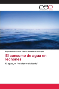 consumo de agua en lechones