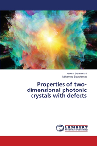 Properties of two-dimensional photonic crystals with defects
