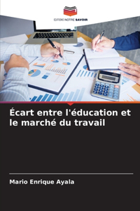 Écart entre l'éducation et le marché du travail