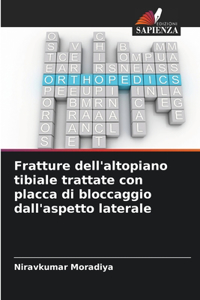Fratture dell'altopiano tibiale trattate con placca di bloccaggio dall'aspetto laterale
