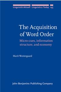 Acquisition of Word Order