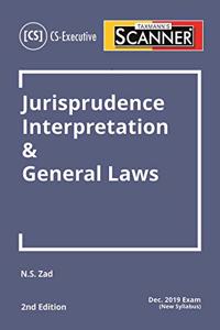 Scanner-Jurisprudence Interpretation & General Laws (CS-Executive)(Dec 2019 Exam-New Syllabus)(2nd Edition July 2019)