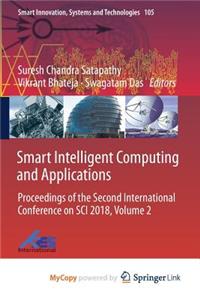 Smart Intelligent Computing and Applications