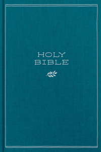 CSB Illustrator's Notetaking Bible, Large Print Edition, Deep Caribbean Blue Cloth Over Board