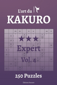 L'art du Kakuro Expert Vol.4