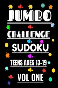 Jumbo Challenge Sudoku for Teens Vol 1