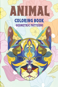 Coloring Book Geometric Patterns Animal