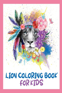 Lion Coloring Book for Kids