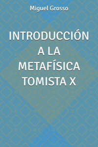 Introducción a la Metafísica Tomista X