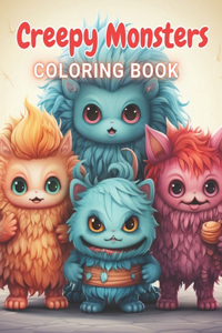 Adorable Creepy Monsters Coloring Book