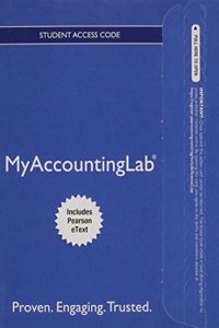 Mylab Accounting with Pearson Etext -- Access Card -- For Horngren's Financial & Managerial Accounting, the Financial Chapters