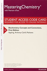 Biochemistry: Concepts and Connections, Books a la Carte Plus Masteringchemistry with Etext -- Access Card Package