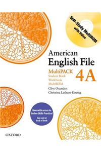 American English File 4 Student Book Multi Pack A