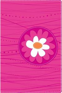 NIV, Faithgirlz! Backpack Bible: Revised Edition, Leathersoft, Pink