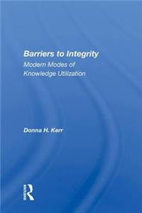 Barriers to Integrity