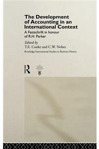 Development of Accounting in an International Context