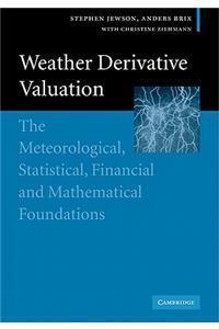 Weather Derivative Valuation