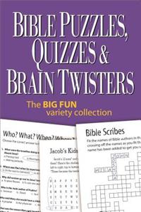 Bible Puzzles, Quizzes & Brain Twisters: The Big Fun Variety Collection